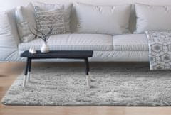AIO FACTORY PROTUKLIZNI TEPIH SHAGGY 80x120 cm SVIJETLO SIVI
