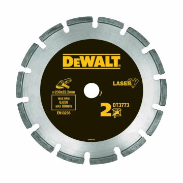 DeWalt segmentirani dijamantni disk 230x2,4x22,2 mm