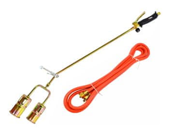 awtools dugi krovni plamenik s dvije mlaznice 60 mm