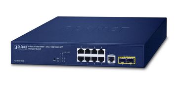 Planet IPv4/IPv6, 8 priključaka, GS-4210-8T2S
