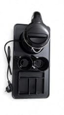 ElriBird Hotelski set dobrodošlice, električno kuhalo za vodu s pladnjem 1L 1000 W, Crni