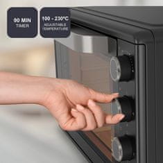Black+Decker Pećnica za pečenje Black+Decker BXOV6000E, 60l