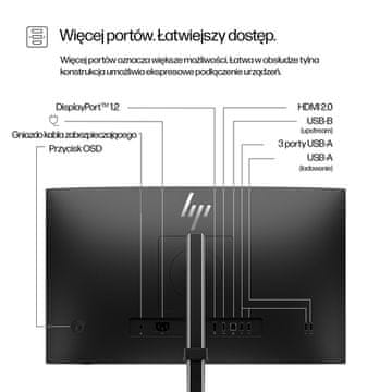 HP Series 5 23,8-inčni Series 5 Pro FHD monitor - 524 pf