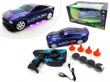 slomart MADEJ RC drift auto 2.4GHz 4WD s dodatnim kotačima