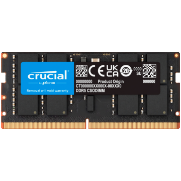 Crucial 32GB DDR5-6400 CSODIMM CL52 memorija