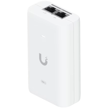 Ubiquiti UniFi UACC-PoE++-10G-EU 10G PoE++ adapter (60W), napaja UniFi PoE++ uređaje, smanjuje ovisnost o napajanju PoE preklopnika i pruža multi-gigabitnu LAN vezu