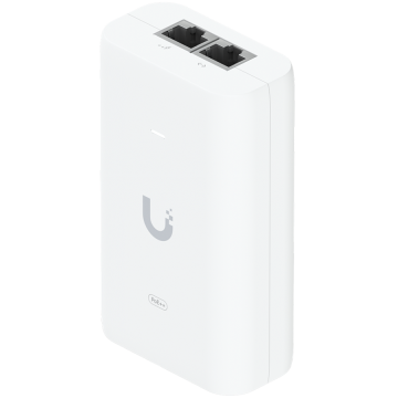 Ubiquiti U-POE je dizajniran za napajanje 802.3af PoE uređaja. U-POE-AF isporučuje do 15 W PoE napajanja koje se može koristiti za napajanje U6-Lite-EU i drugih 802.3af uređaja, uz zaštitu od elektri