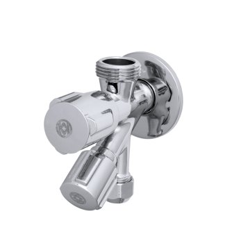 slomart Kombinirani kutni ventil 1/2"x3/4"x3/8" Rossa