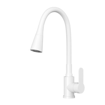 slomart Flex 3000 potpuno bijela kuhinjska slavina