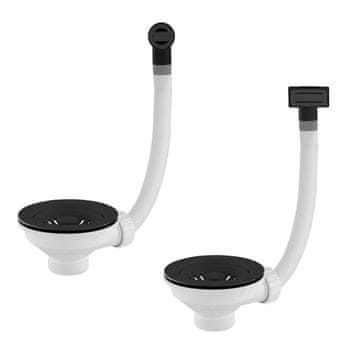 slomart Cedilo za sudoper crno ZP-PP FI 115 1S115BK