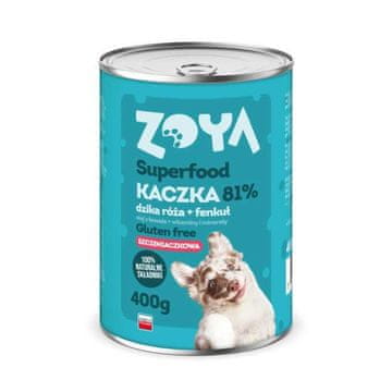 Zoya ZOYA Superfood Puppy Pačetina mokra hrana za štence 400g