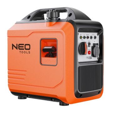 NEO NOL Inverterski generator 2000 W, narančasto/crni