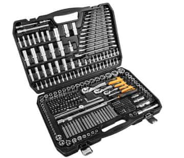 NEO NOL Set ključeva 300 komada 1/2", 3/8", 1/4"