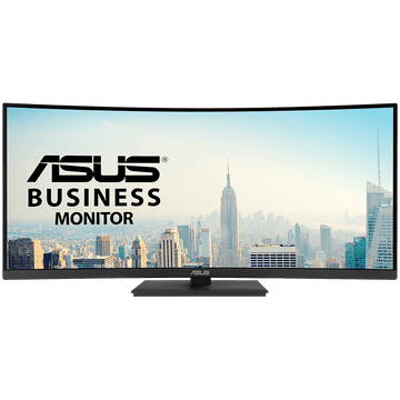 ASUS VA34VCPSR zakrivljeni poslovni monitor - 86,4cm (34"), WQHD (3440x1440), VA, 1500R, 100Hz, USB-C PD 96W, RJ45, USB čvorište