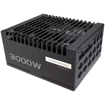 ASUS Pro WS 3000W Platinum modularno napajanje, ATX 3.1 kompatibilno, PCIe Gen 5.1, 80 PLUS Platinum, 10 godina jamstva