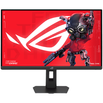 ASUS ROG Strix XG27JCG gaming monitor - 68,6cm (27"), 5K (5120 x 2880), Fast IPS, 180Hz (OC), dvostruki način (5K 165Hz ili QHD 330Hz), 0.3ms, G-Sync kompatibilan, USB Type-C (15W PD), HDR, Aura