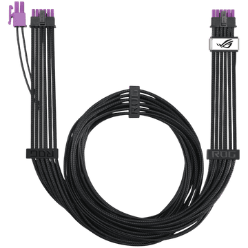 ASUS ROG EQUALIZER kabel, 12V-2x6 PCIe, 1x PCIe 16-pin, 750mm duljine