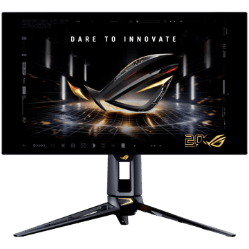 ASUS ROG Swift OLED PG27AQWP-G Edition 20 gaming monitor - 67.3cm (27"/26.5" vidljivo), QHD (2560 x 1440), TrueBlack Glossy Tandem OLED, dvostruki način rada (QHD 540Hz ili HD 720Hz), 0.02ms, G-S
