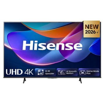 Hisense 43A6S TV, 4K UHD, Smart TV, 60Hz