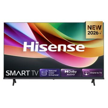 Hisense 32A4S TV, FHD, Smart TV, 60Hz