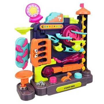 Northix Igra slagalice s lopticama za djecu s joystickom, 6 metalnih kuglica