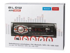 Blow 12V 1DIN auto radio 4x25W MP3 USB SD MMC Bluetooth