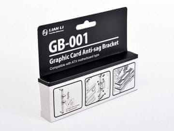 Lian Li Nosač Lian Li GB-001X Anti-Sag Bracket za grafičku karticu, crni