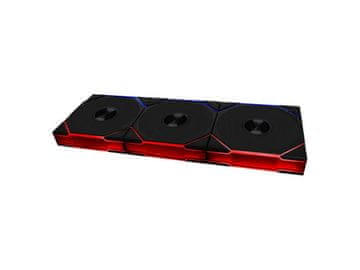 Lian Li Ventilator za kućište Lian Li UNI FAN TL Wireless 120 ARGB PWM 120mm, 3 Pack + Kontroler, crni