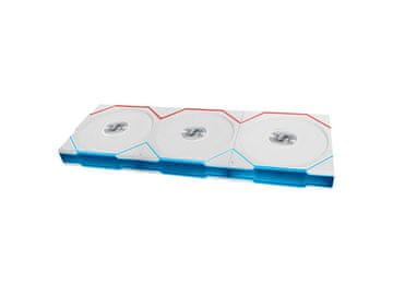 Lian Li Ventilator za kućište Lian Li UNI FAN TL Wireless 120 ARGB PWM 120mm, 3 Pack + Kontroler, bijeli