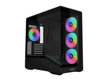 Lian Li Kućište za računalo Lian Li Vector V100 MINI, Micro-ATX, kaljeno staklo, crno