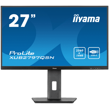 iiyama Prolite XUB2797QSN-B2 poslovni monitor - 68.5 cm (27"), WQHD (2560x1440), IPS LED, 100Hz, 300 cd/m², mat / crni