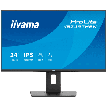 iiyama Prolite XB2497HSN-B1 poslovni monitor - 60.5 cm (23.8''), FULL HD (1920x1080), IPS LED, 1ms, mat / crni