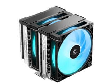 DEEPCOOL Hladnjak za procesor DeepCool AG620 G2 ARGB, 2x 120mm, crni