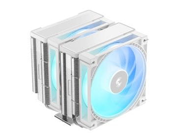 DEEPCOOL Hladnjak za procesor DeepCool AG620 G2 WH ARGB, 2x 120mm, bijeli