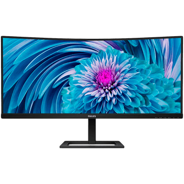 Philips 346E2CUAE zakrivljeni poslovni monitor - 86.4cm (34"), UWQHD (3440 x 1440), VA, 1500R, 100Hz, 1ms (MPRT), Adaptive Sync, 1xHDMI 2.0, 1xDP 1.2, 1xUSB-C (DP Alt način, PD 65W)