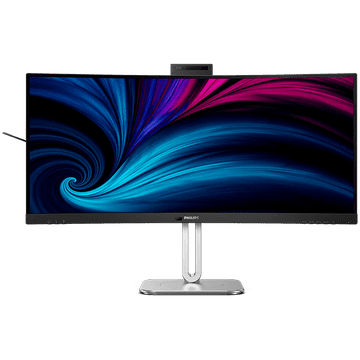 Philips 34B2U6603CH zakrivljeni poslovni monitor - 86.4cm (34"), UWQHD (3440 x 1440), VA, 1500R, 120Hz, 4ms, Adaptive Sync, HDR400, 5.0MP web kamera, mikrofon, 2x HDMI, 1x DP, TB4 (PD 100W), USB raz