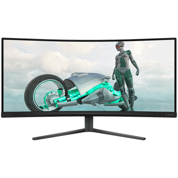 Philips Evnia 3000 34M2C3500L zakrivljeni gaming monitor - 86,4cm (34"), UWQHD (3440 x 1440), Fast VA, 1500R, 180Hz, 0.5ms (MBR), Adaptive sync, HDR10, 2x HDMI 2.0, 1x DP 1.4