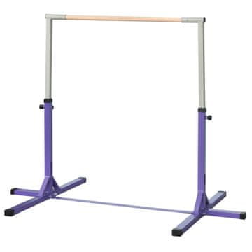 Homestar Gimnastička šipka 194x121x92-150 cm Ljubičasta
