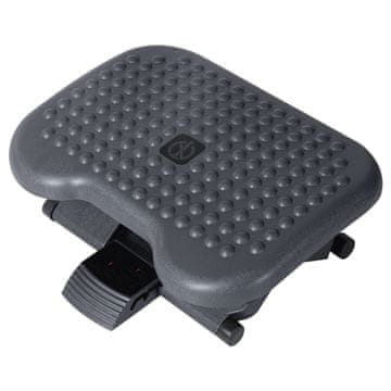 Homestar Naslon za noge 46x35 cm Tamno siva Podesiv