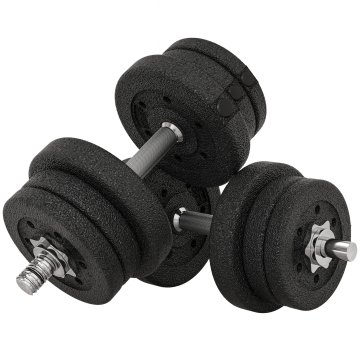 Homestar Set bučica 25 kg 45x21x21 cm Crna