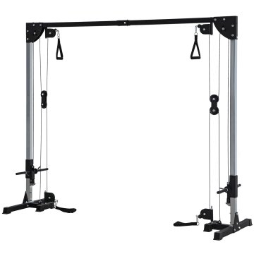 Homestar Sprava za kabel 245x85x207 cm Crna
