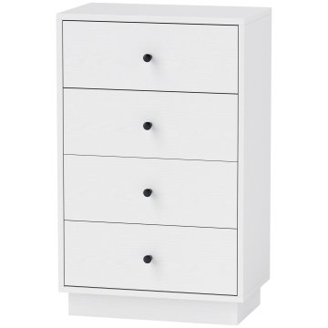 Homestar Komoda 4 Ladice 47x29x75 cm Bijela