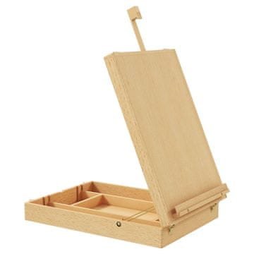 Homestar Stolni stalak za slikanje podesiv sklopivi 27x41,5x42,5 cm smeđi