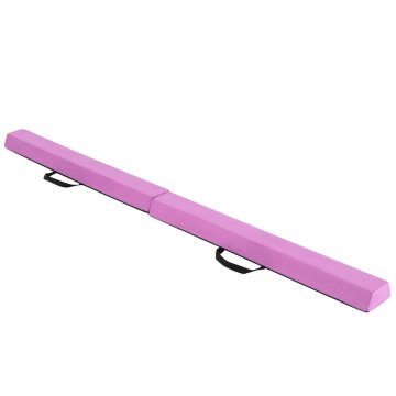 Costway Preklopna greda za ravnotežu 210 cm ljubičasta