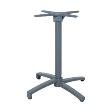 Homestar Noga stola BISTRO 67x67x72 cm, siva