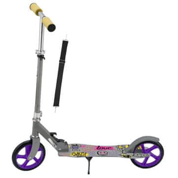 Homestar Romobil Cityroller Graffity Siva