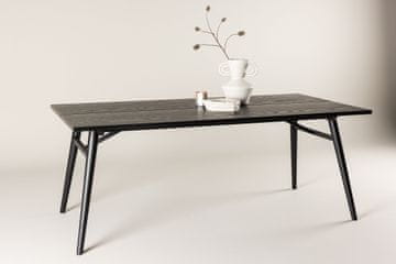 Venture Design AB Blagovaonski stol Sleek 75x195x95 cm Crni