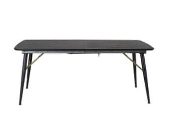 Venture Design AB Blagovaonski stol 180x85x75 cm Crni