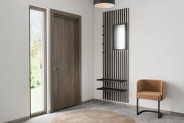 Venture Design AB Ogledalo Nimes 35x5.8x72.5 cm Crno