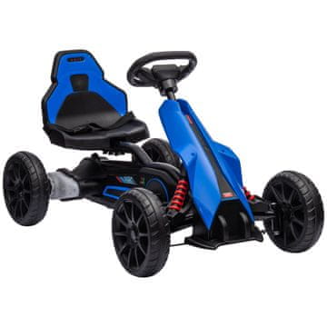 Homestar Električni Go-Kart za Djecu 3-5 km/h s Podesivom Brzinom, Sigurnosnim Pojasevima, EVA Kotačima